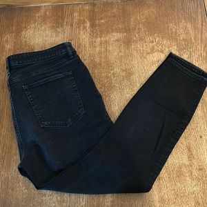 LOFT Curvy Skinny Black Jeans - Like new! - Size 32